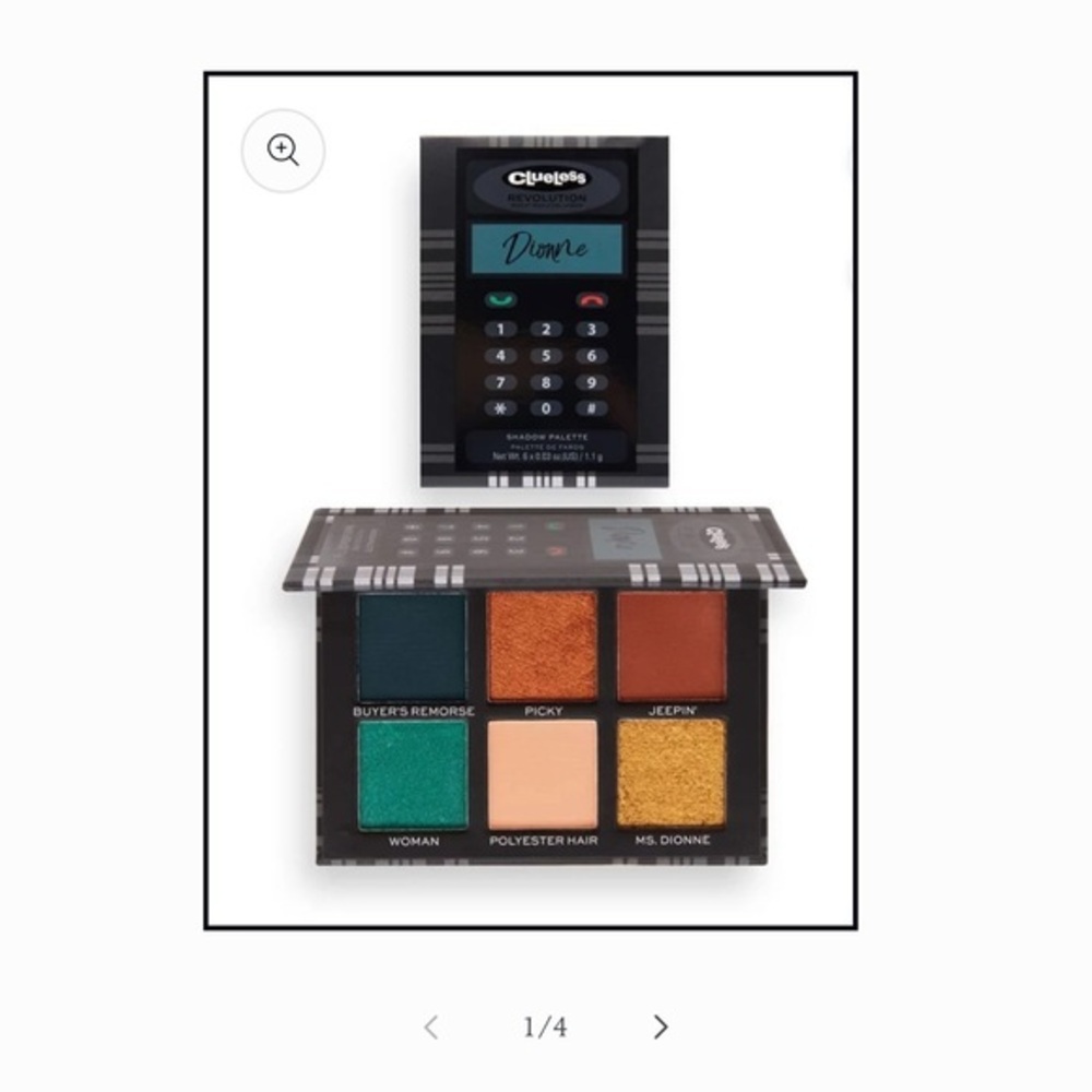 NIB Revolution eyeshadow palette